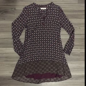 Long Sleeve Boho Dress